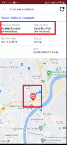 GSRTC Bus Tracking